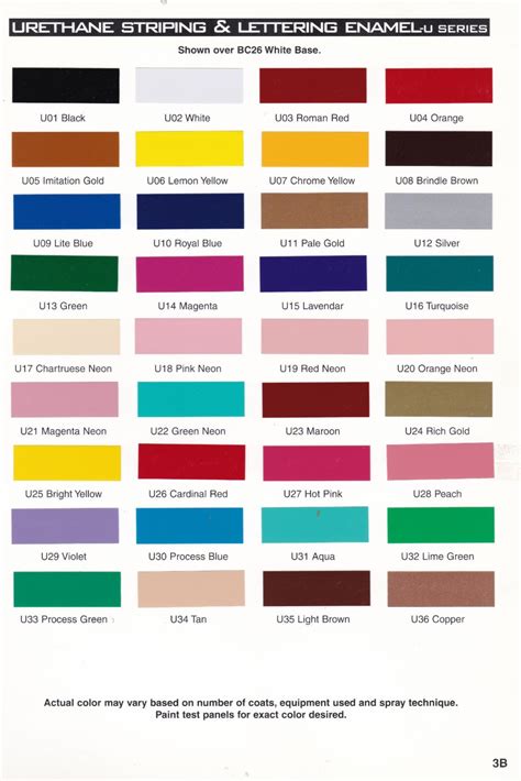 house of kolor color codes